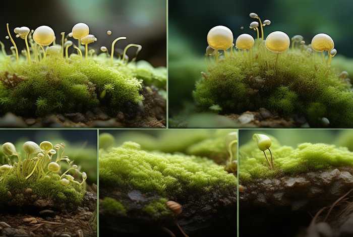 葫芦藓生活史简图、葫芦藓的生活史程序图