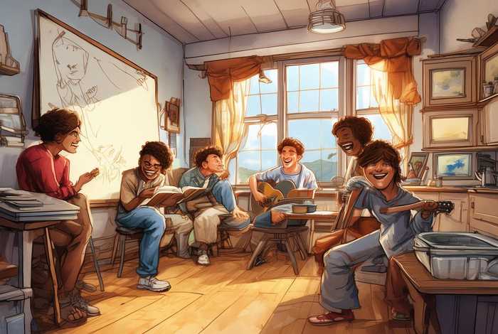 绘画我的课余生活怎么画，绘画我的课余生活怎么画图片