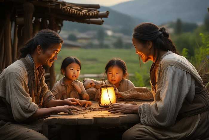 古代农家的家长里短莫雨，古代农村的家长里短