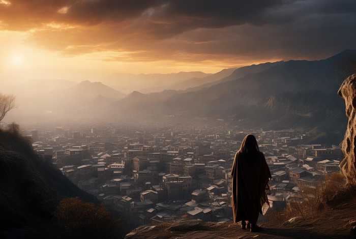 《山城》 《山城》艾青原文