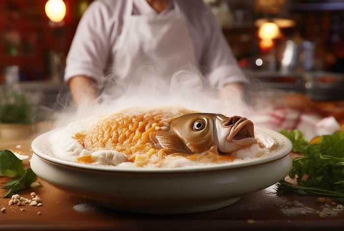 快乐生活一点通鱼头泡饼；快乐生活一点通鱼头泡饼的原料及配