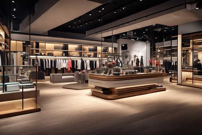 服装生活馆室内设计、服装生活馆室内设计图