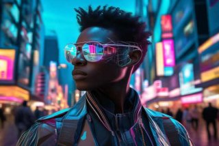 城市慧生活墨镜；城市智慧生活