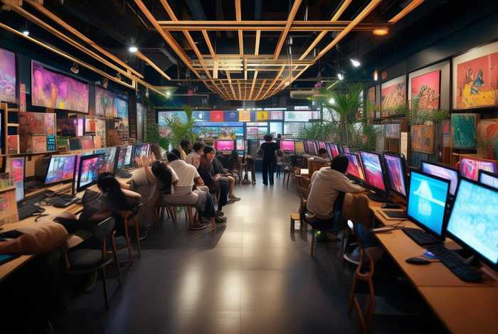 漫生活网咖幸福湾店；武汉漫生活网咖