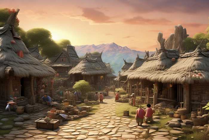 古代生活图片；古代生活图片高清