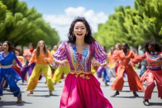 刘荣广场舞背面完整版幸福新时代，刘荣老师的广场舞幸福新时代