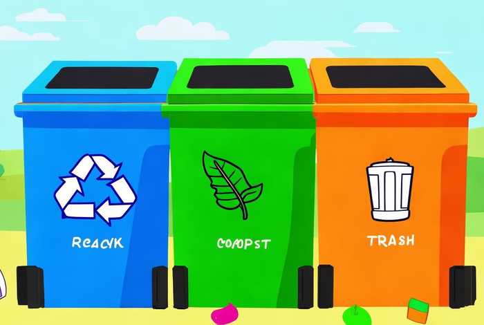 垃圾分类(图片)，垃圾分类图片简单绘画