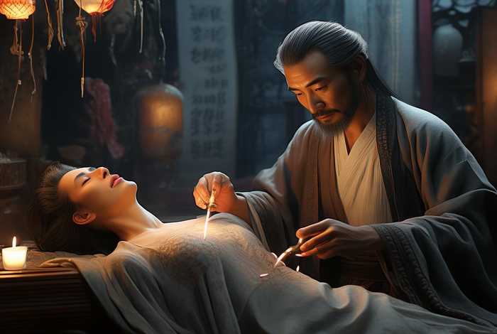 艾古灸生活秀图片（艾灸古代图片）