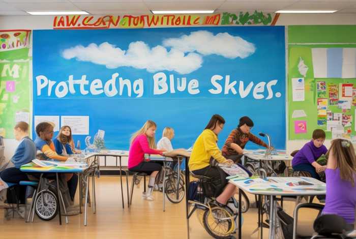 《低碳出行,保卫蓝天》班会教案 低碳行动保卫蓝天主题班会