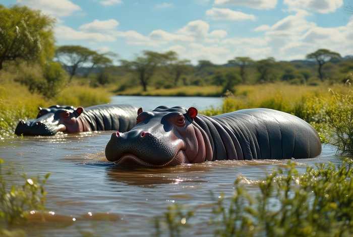 河马生活区域(河马生活区域图片) 河马生活区域(河马生活区域图片)