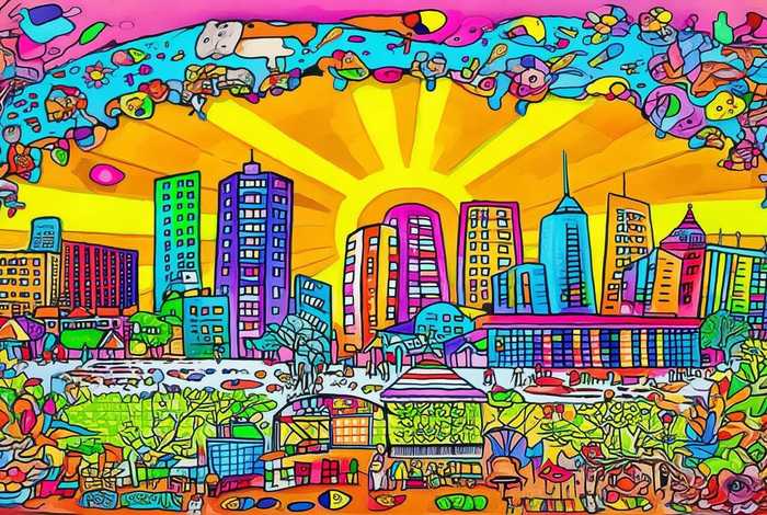 多彩生活手抄报图片，多彩生活的手抄报图片