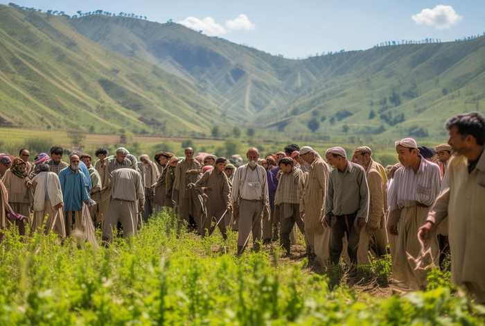 巴基斯坦农民(巴基斯坦农民说中国人老来帮我们干活) 巴基斯坦农民(巴基斯坦农民说中国人老来帮我们干活)