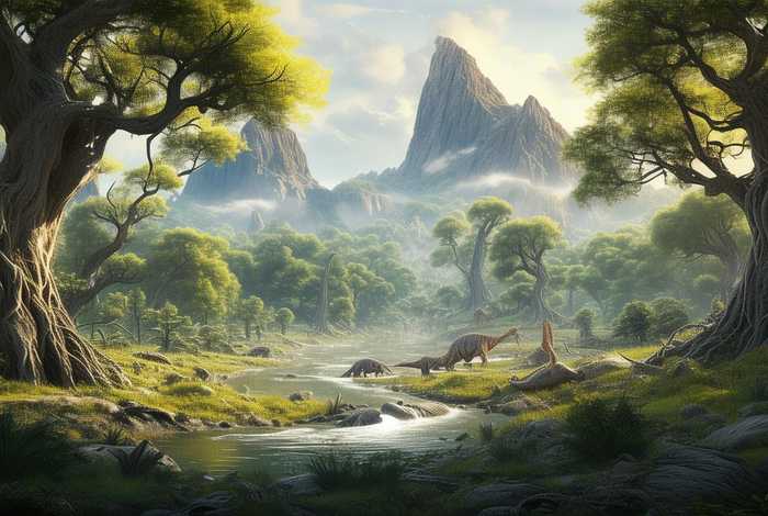 恐龙生活在什么样的地方、恐龙生活在什么样的地方呢