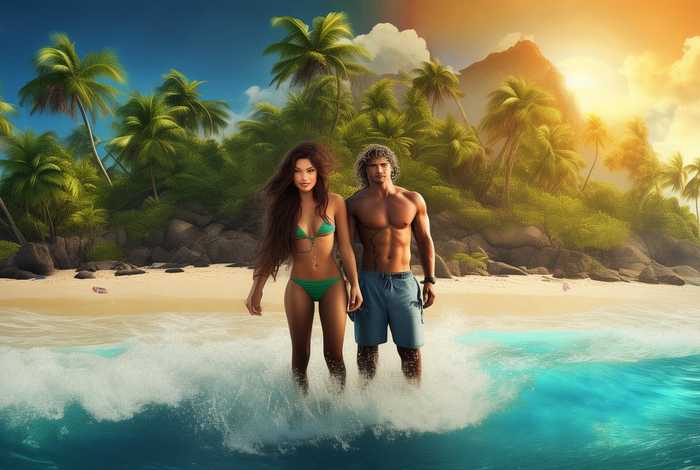 和女上司荒岛历险记、美女上司荒岛历险记