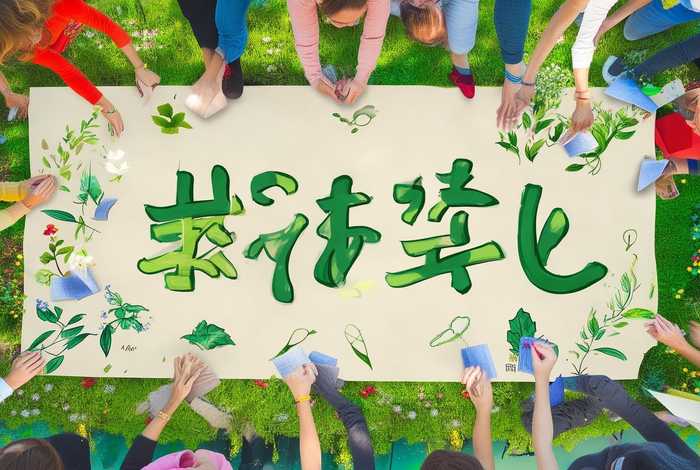 绿色生活小报字怎么写、绿色生活小报字怎么写好看