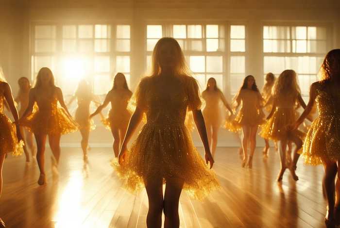 金色的生活音乐舞蹈；金色的生活音乐舞蹈视频