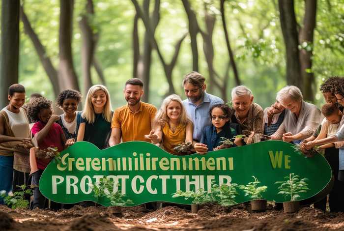 环保绿色生活你我共同守护视频 - 绿色环保,你我同行