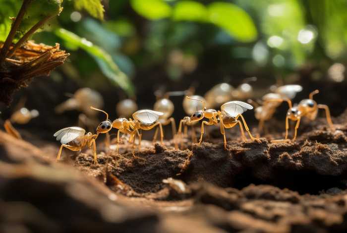 白蚁的生活习性、白蚁的日常生活