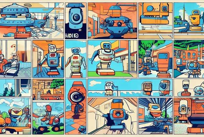 机器人在生活中的应用手抄报图片，机器人在生活中的应用手抄报图片大全