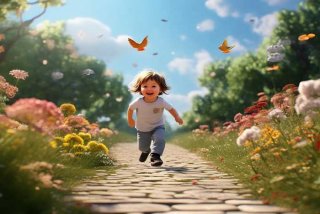 孩子的幸福生活的句子简短、孩子的幸福生活的句子简短精辟