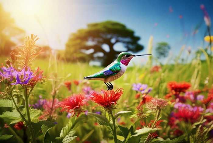 蜂鸟生长在哪里 蜂鸟生长在哪里图片