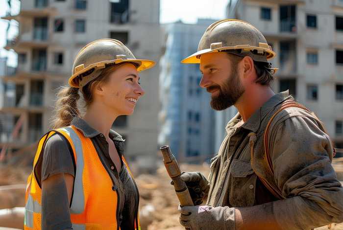夫妻工地日常生活（夫妻工地日常生活视频）
