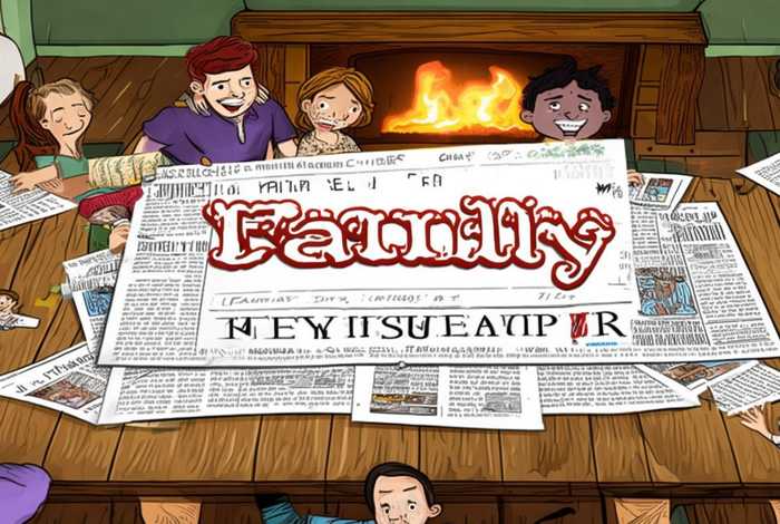 《家庭报》，家庭报怎么画？