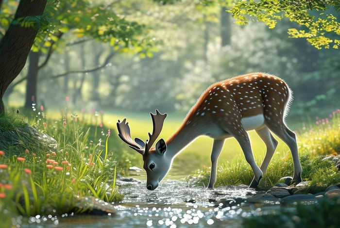 梅花鹿的生活习性表格、梅花鹿的生活环境是什么样的