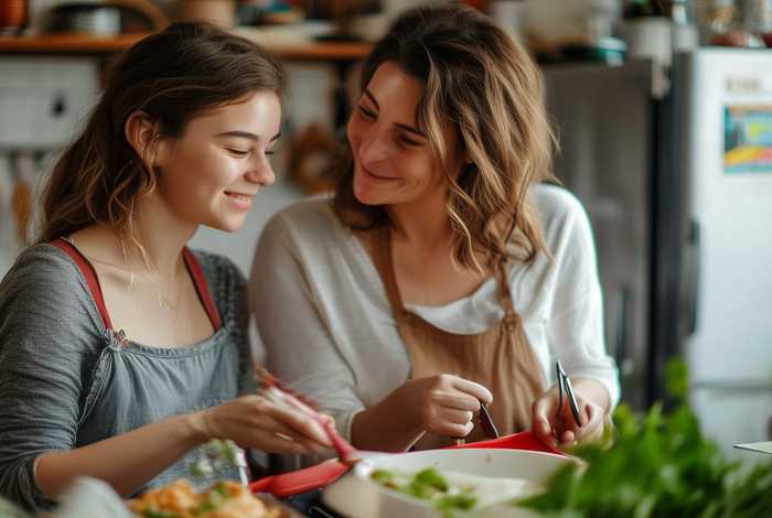 和妈妈的相处日常；和妈妈的日常相处模式