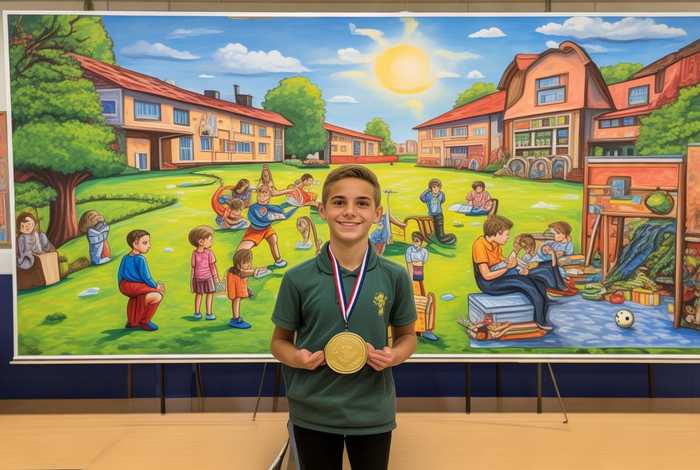 课余生活画画一等奖；课余生活的一幅画