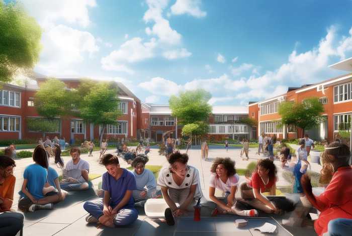 关于校园生活的中考满分作文，关于校园生活的中考满分作文有批注