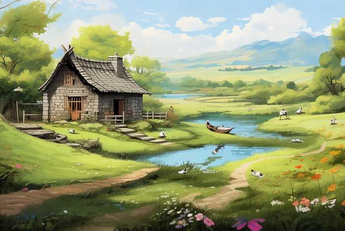 关于田园生活的古诗大全，关于田园生活的古诗大全有哪些