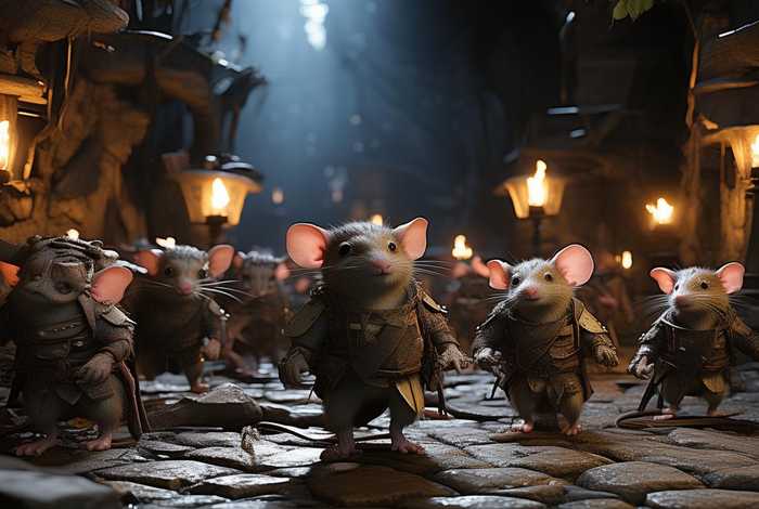 老鼠生活在地下城的动画片；老鼠生活在地下城的动画片叫什么