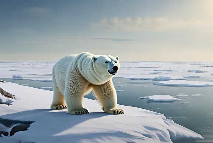 北极熊的生活在哪里、北极熊生活在哪里的英文怎么说