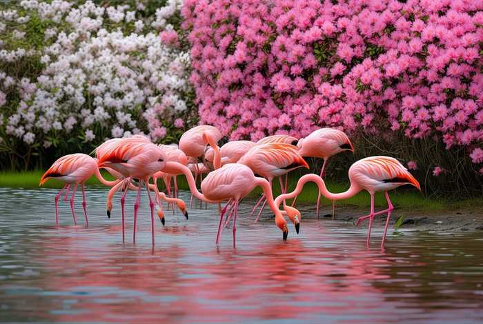 火烈鸟杜鹃花习性、火烈鸟杜鹃花的养殖方法 火烈鸟杜鹃花习性、火烈鸟杜鹃花的养殖方法