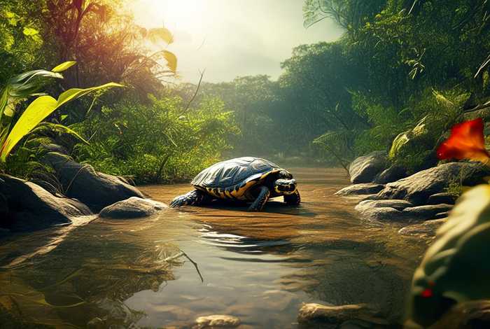 巴西龟生活环境是暗还是光线亮好，巴西龟生活环境是暗还是光线亮好呢