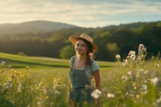 关于田园生活的作文人物素材、关于田园生活的作文人物素材高中