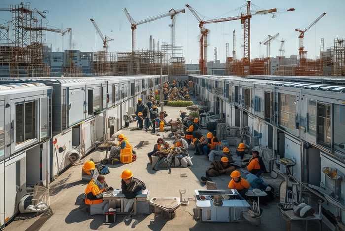 建筑工地生活区管理制度、建筑工地生活区管理制度内容