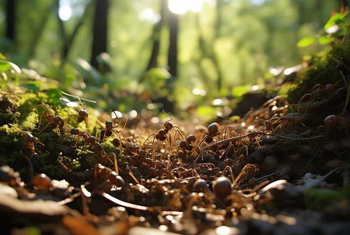 蚂蚁生活在什么样的地方；蚂蚁通常生活在什么样的地方