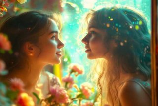 假如生活欺骗了你你、假如生活欺骗了你你就用美颜欺骗生活