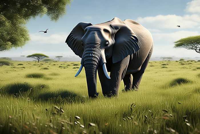 大象生活在什么地方用英文 大象生活在什么地方用英文回答