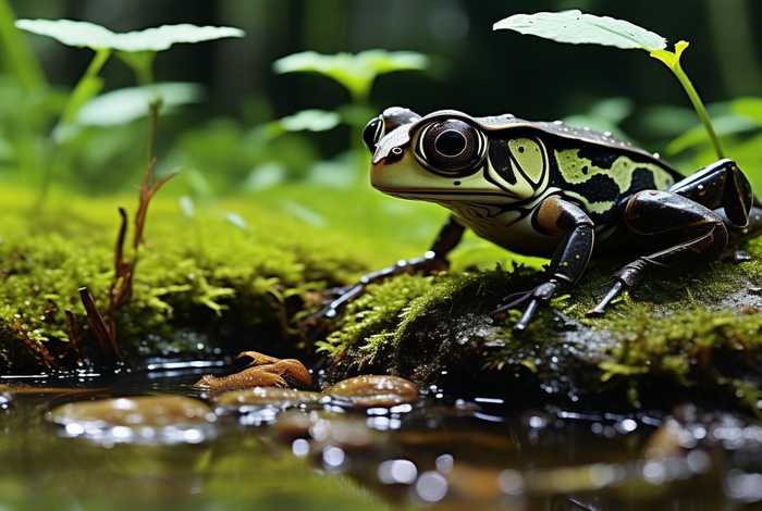 蟾蜍的生活习性和繁殖习性、蟾蜍的生活环境和习性图画