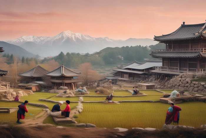 朝鲜生活图片高清图片；朝鲜生活图片高清图片下载