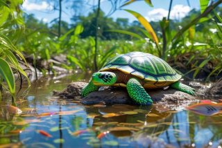 巴西龟的生活特点（巴西龟的生活环境及特点）