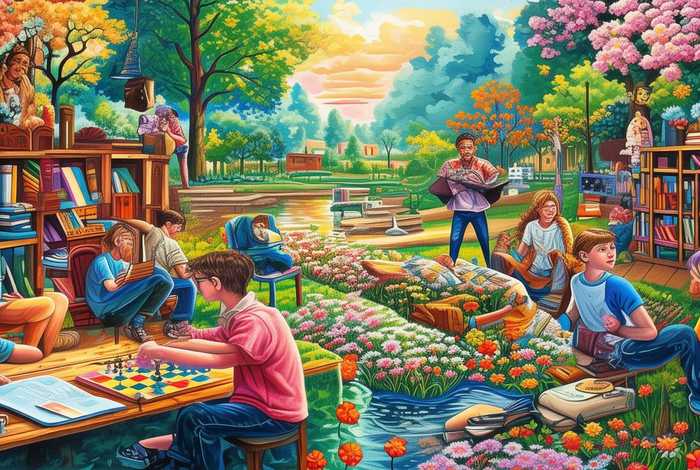 课余生活绘画、课余生活绘画作品 课余生活绘画、课余生活绘画作品