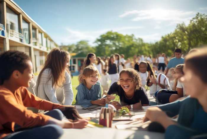 介绍学校生活的英语作文；介绍学校生活的英语作文50词左右