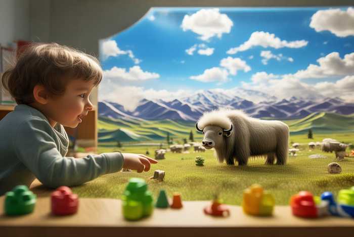 牦牛生活在哪里幼儿园画 - 牦牛生活在哪里为什么