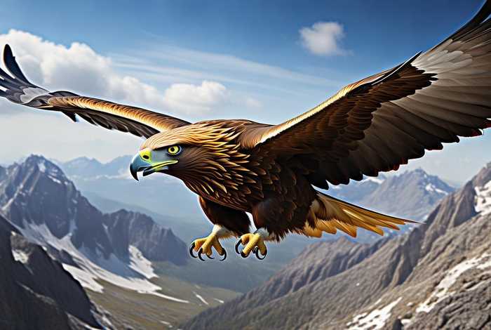 金雕的生活方式 - 金雕的食性和生活环境