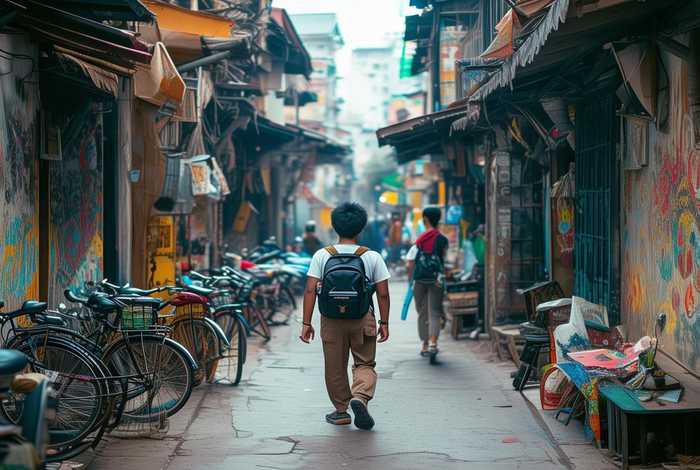 城中村生活学生 - 城中村生活气息 城中村生活学生 - 城中村生活气息