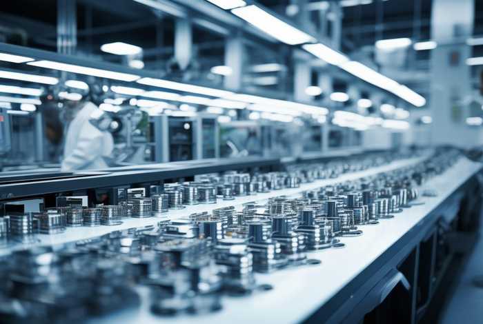 电子厂生产流程图，电子厂生产流程图片